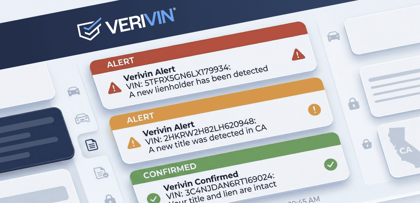 Verivin dashboard screenshot